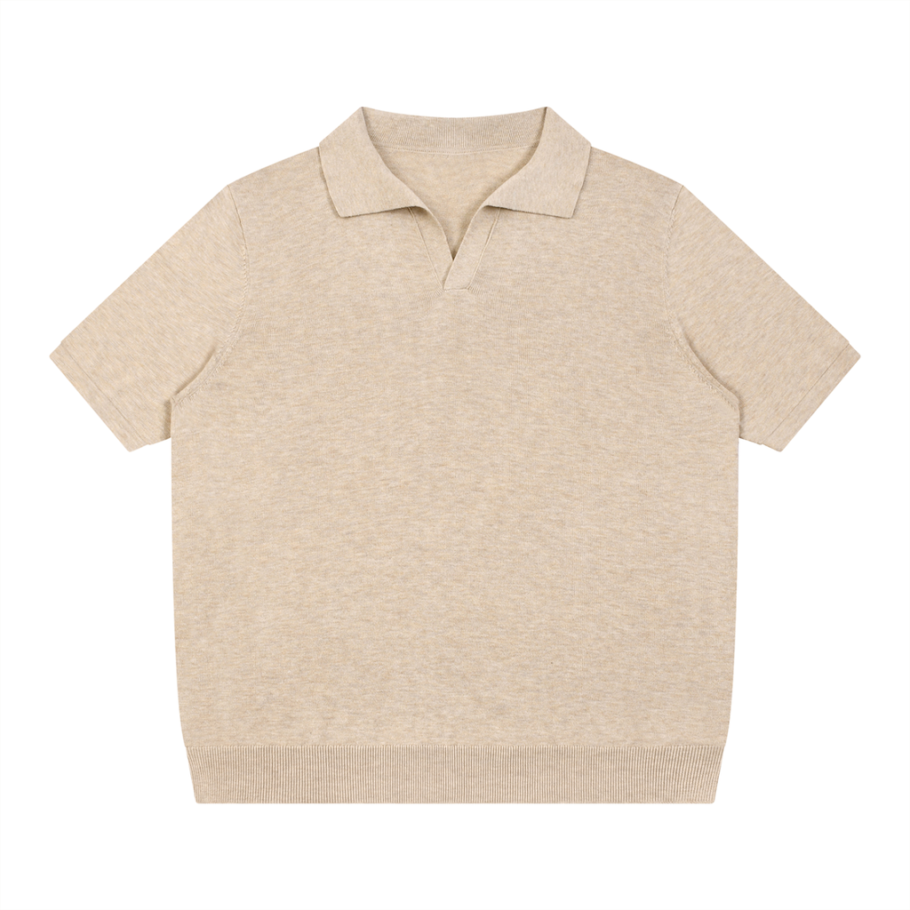 Standard Fit "Sans Bouton" Polo Shirt