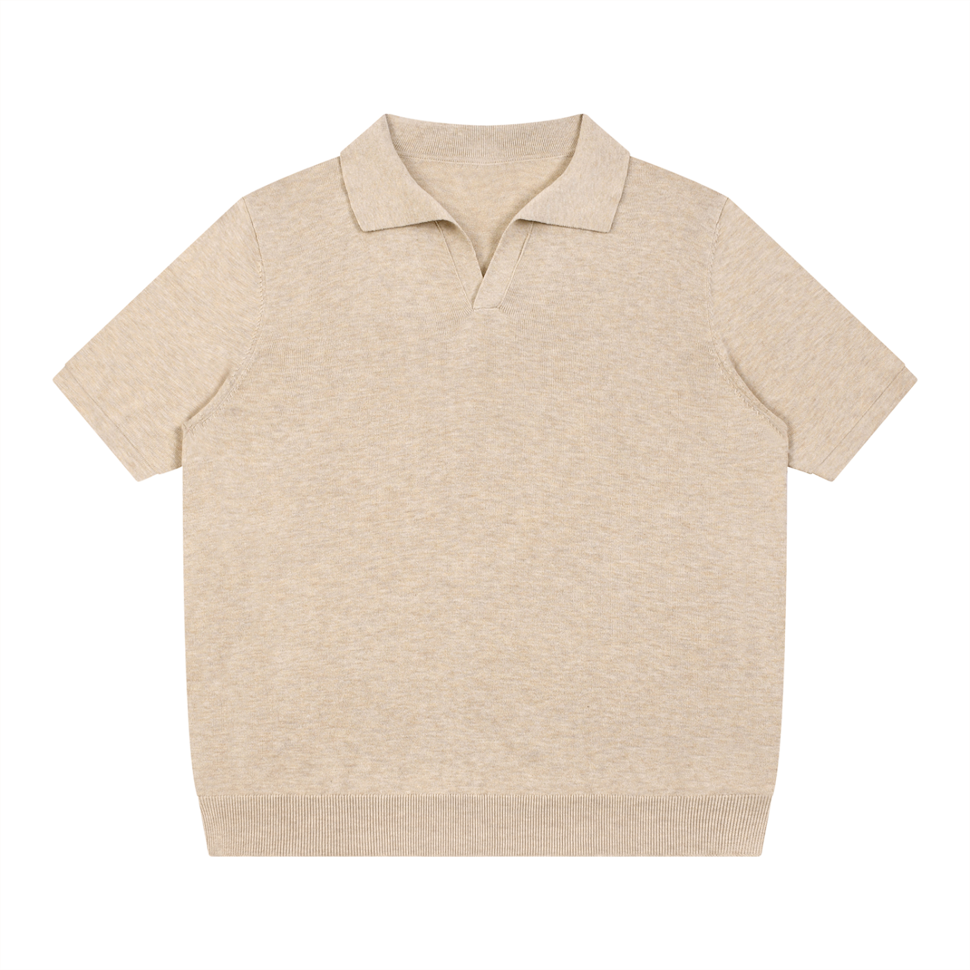 Standard Fit "Sans Bouton" Polo Shirt