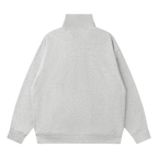 Cotton Drop Shoulder Quarter-Zip