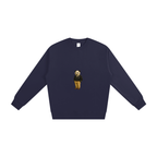 Charles Panda Cotton Sweatshirt - V Neck Charles