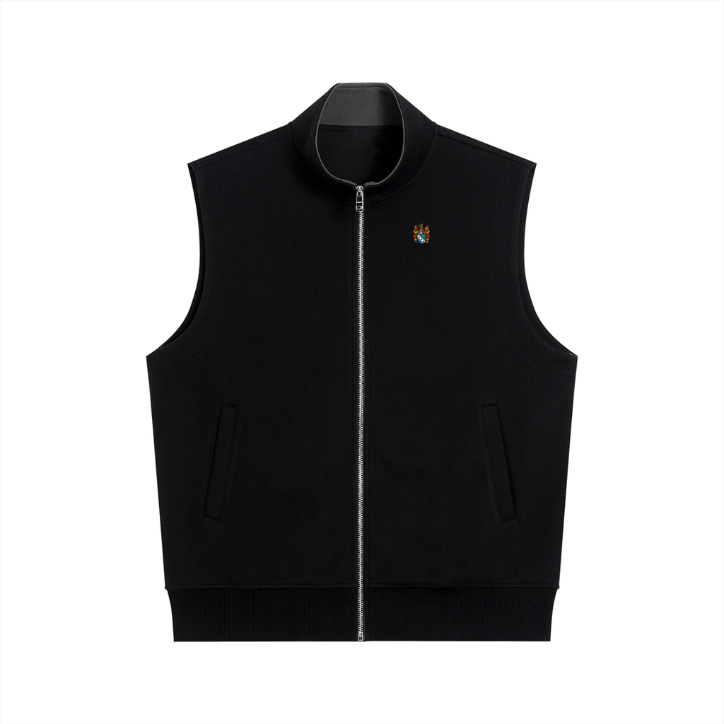 Coat Of Arms Gilet - Black