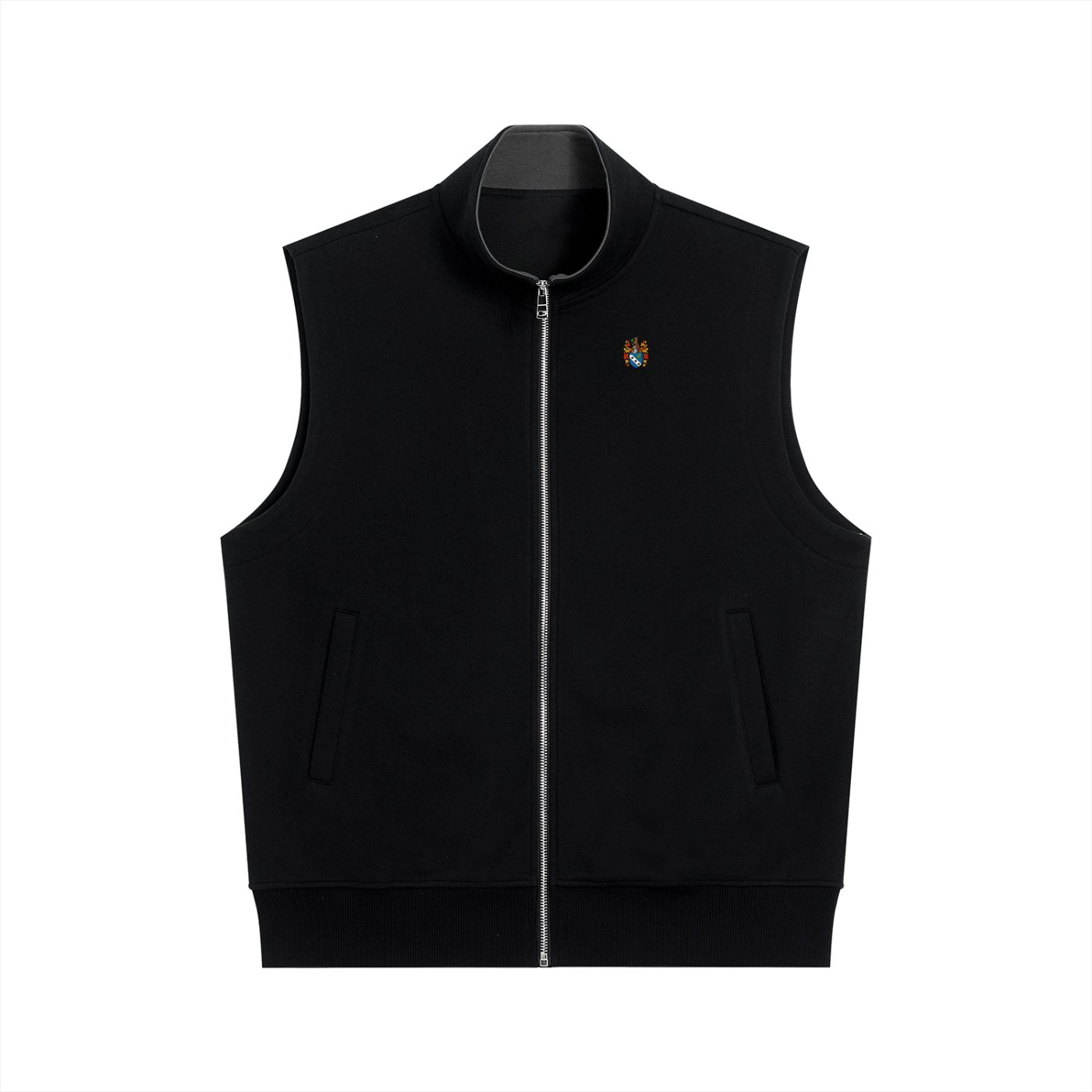 Coat Of Arms Gilet - Black