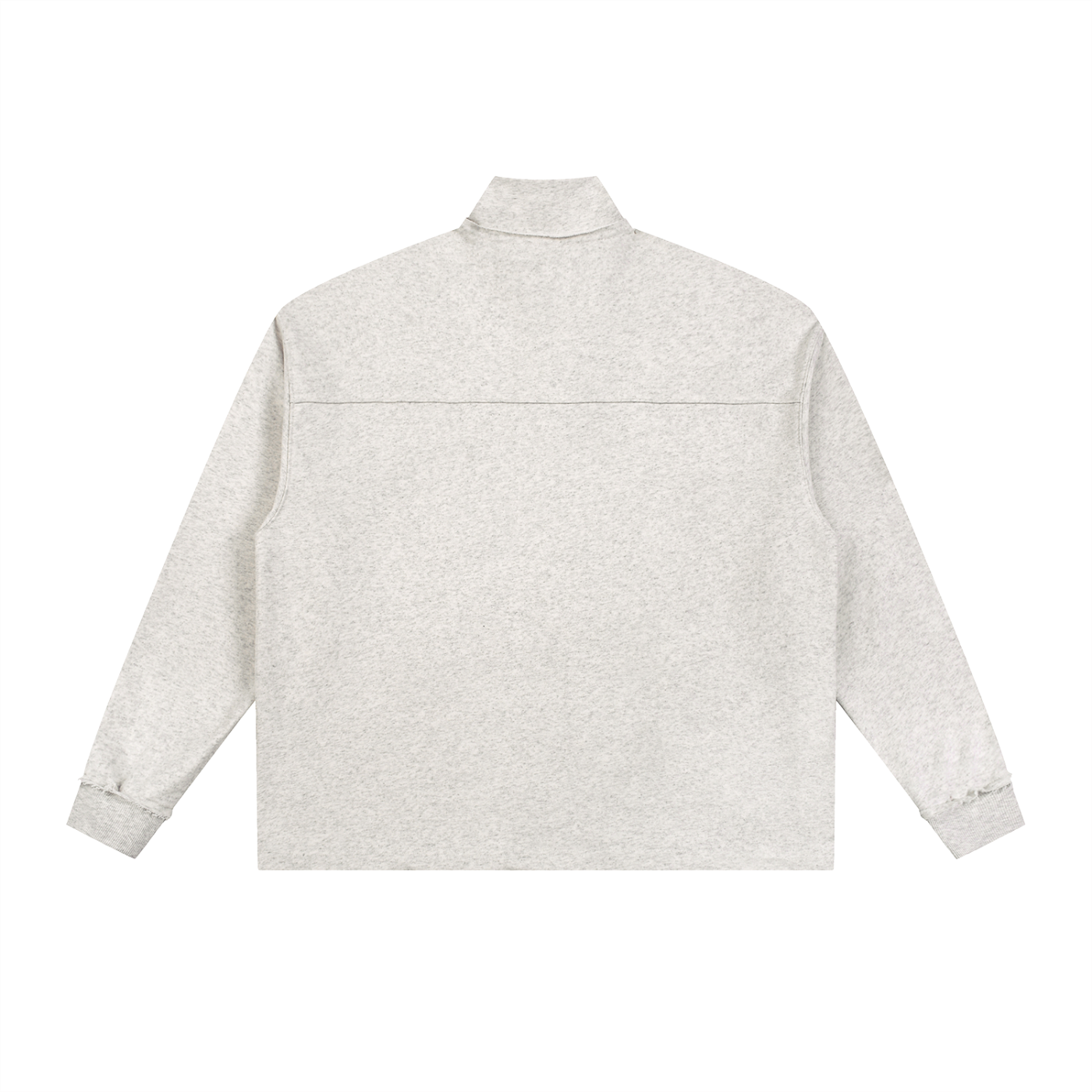 Norman Prince Crest Half-Zip - Oat