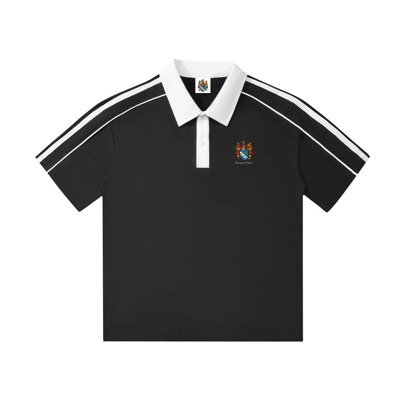 Coat Of Arms Polo Shirt - Black