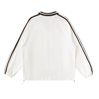 Striped Lapel Collar
