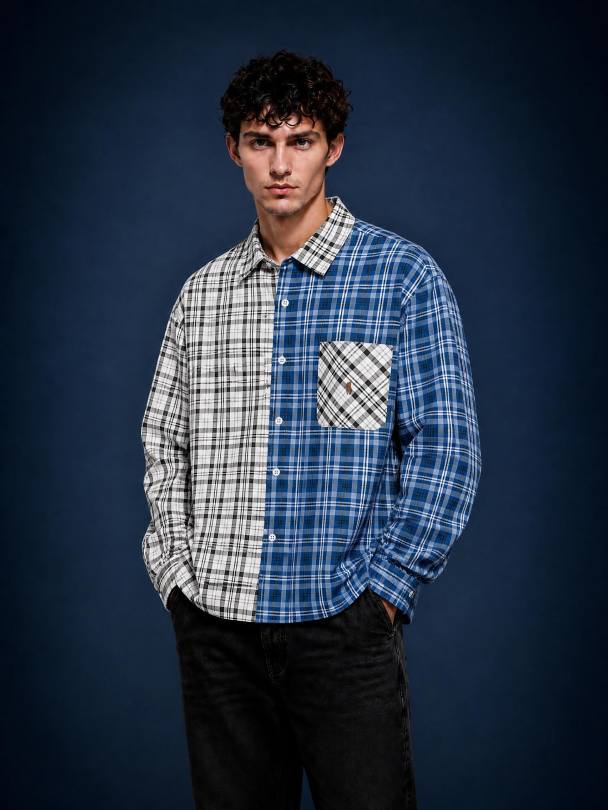 Cotton Plaid Shirt