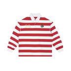 Block Stripe Rugby  Polo Shirt