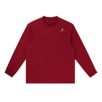 Crewneck Long-Sleeve - Wine Red
