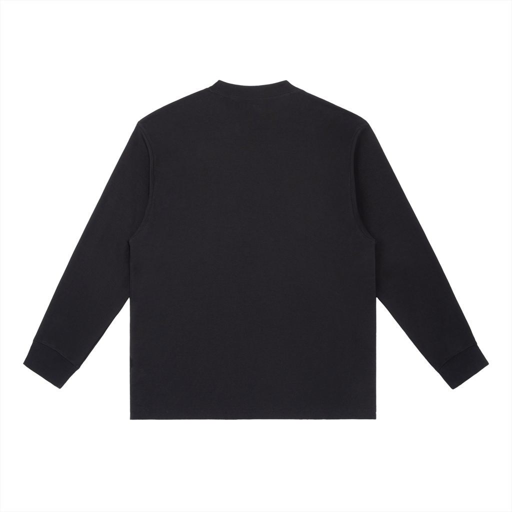 Crewneck Long-Sleeve Crest Sweatshirt
