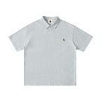 Crest Polo - Grey