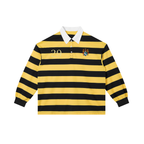Block Stripe Rugby  Polo Shirt