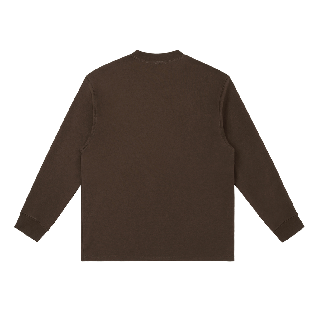 Crewneck Long-Sleeve Crest Sweatshirt