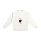 Charles Panda Cotton Sweatshirt - Red Sweatshirt Charles