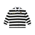 Block Stripe Rugby  Polo Shirt