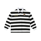 Block Stripe Rugby  Polo Shirt
