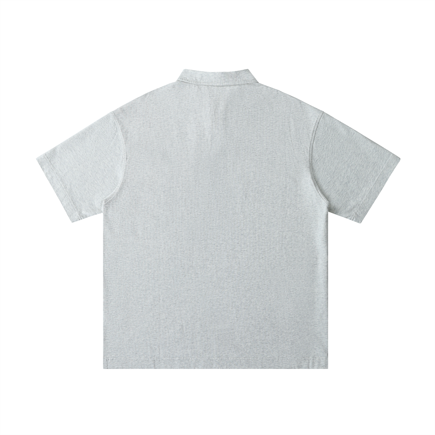 Crest Polo - Grey