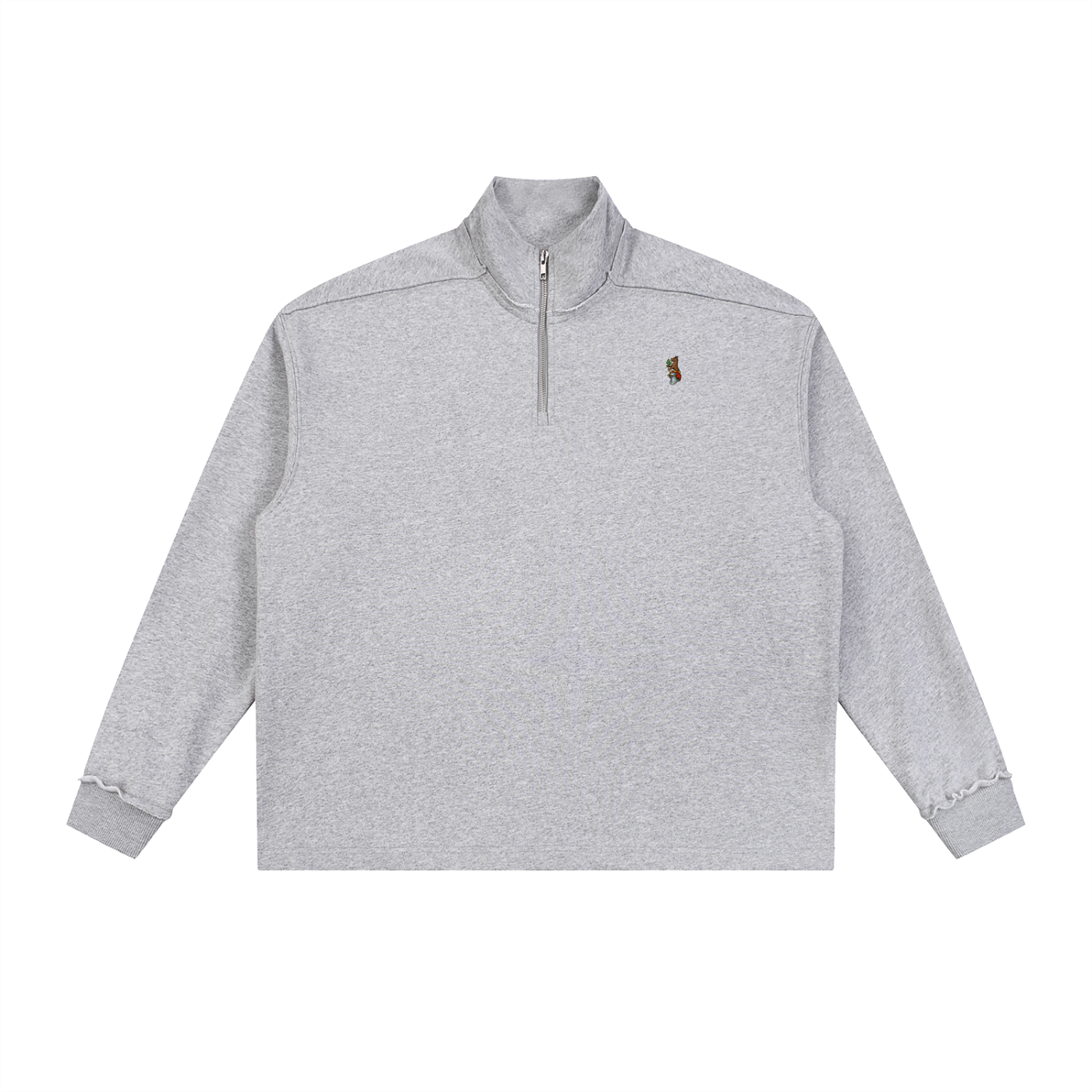 Norman Prince Crest Half-Zip - Flower