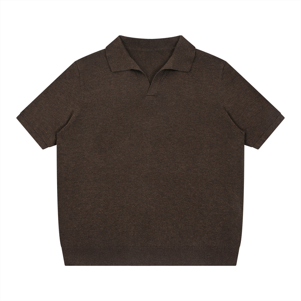 Standard Fit "Sans Bouton" Polo Shirt